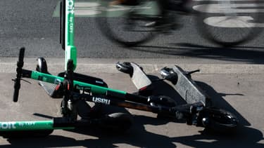 Des trottinettes électriques (image d'illustration).