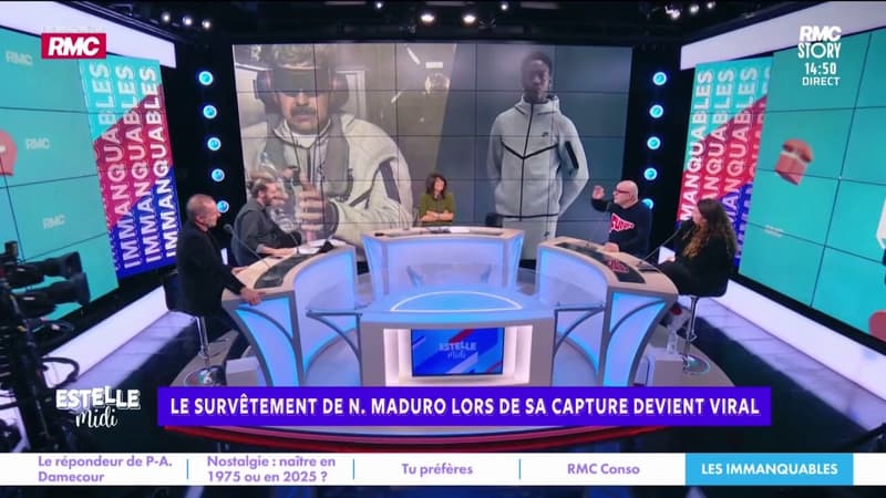 Survêtement de Maduro en rupture de stock: "L'image est folle"