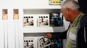 Ikea a ouvert dans le centre de Paris un magasin de 5400m2, soit quatre fois moins qu'un magasin normal ( image d'illustration).