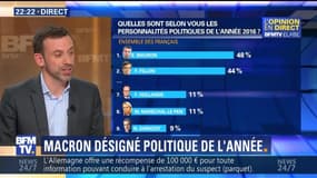 Emmanuel Macron en tête du classement des personnalités politiques de 2016 (1/3)