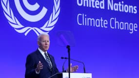 Joe Biden à la COP26 le 1er novembre 2021 