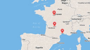 Six membres de l'ETA ont été arrêtés mardi à Blois, Montpellier et Brive-la-Gaillarde, a annoncé le ministère de l'Intérieur.