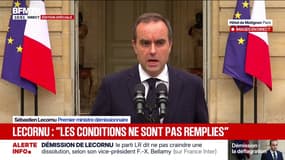 Renoncement au 49.3: pour Sébastien Lecornu, certaines "formations politiques ont fait mine de ne pas voir la rupture profonde"