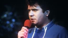 Daniel Balavoine sur scène en 1984