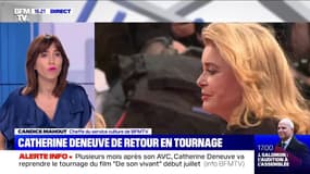 Plusieurs mois après son AVC, Catherine Deneuve va reprendre début juillet le tournage du film "De son vivant"