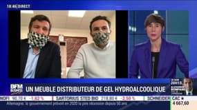 Édition spéciale : Un meuble distributeur de gel hydroalcoolique - 29/04