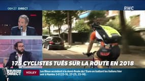 175 cyclistes tués sur la route en 2018