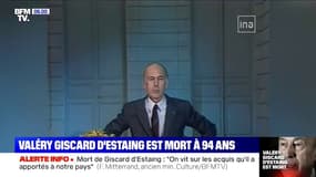 Valéry Giscard d'Estaing est mort mercredi à l'âge de 94 ans