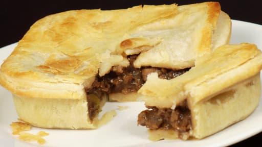 La tarte à la viande de boeuf était en réalité végétarienne (illustration)