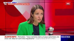 Sophie Binet (CGT) sur les retraites: "Nous allons continuer à nous battre pour que cette loi ne s'applique pas"