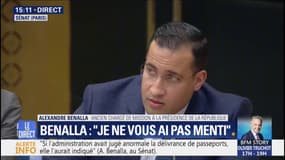 Alexandre Benalla: "Je ne détiens aucun secret et ne fais aucun chantage"