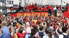 Les Belges fêtés à leur retour de la Coupe du monde