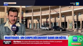 Martigues: le corps d'un sexagénaire découvert dans un hôtel