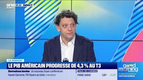 Le débrief de l'actu : Le PIB américain progresse de 4,3% au T3 - 24/12