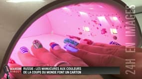 Mondial: les manucures aux couleurs des équipes font un carton