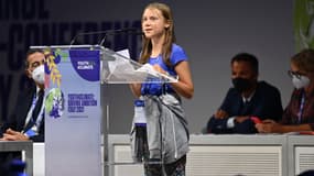 Greta Thunberg à Milan 