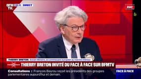 "La France est à l'arrêt, il faut un gouvernement", estime Thierry Breton, ancien commissaire européen au marché intérieur