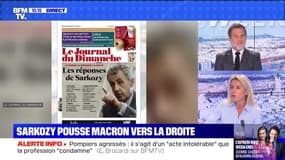 Sarkozy pousse Macron vers la droite - 23/10