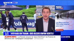 Les Bleus ont-ils un TGV entier réservé pour eux? BFMTV répond à vos questions