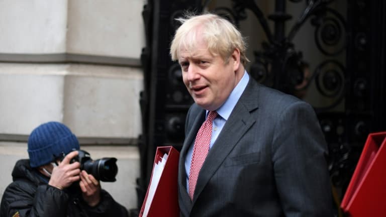 Le Premier ministre britannique Boris Johnson, le 8 décembre 2020 à Londres (photo d'illustration)