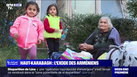 Haut-Karabagh: le périple de familles arméniennes, en plein exode