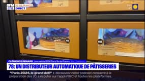 Yvelines: un distributeur propose des pâtisseries en libre-service