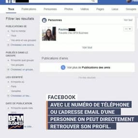 Facebook cache un annuaire inversé