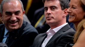 Manuel Valls aux côtés de Jean Gachassin 