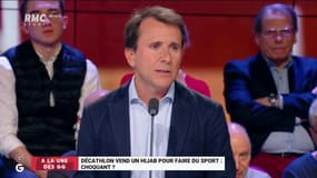 #Hijab vendu à Décathlon - "Fondamentalement, Nike l'a fait ça n'a posé aucun problème. Dans ce cas,  ça pose un problème autour de la femme, parce que c'est une marque française !" @LanxadeT  #GGRMC 