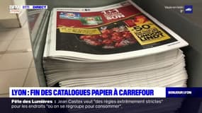Lyon: Carrefour teste la fin des catalogues en papier