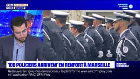 Marseille: 100 policiers supplémentaires sont arrivés ce lundi