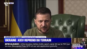 Ucrania: Volodymyr Zelensky afirma haber "recuperó el control de más de 30 colonias" en la región de Kharkiv