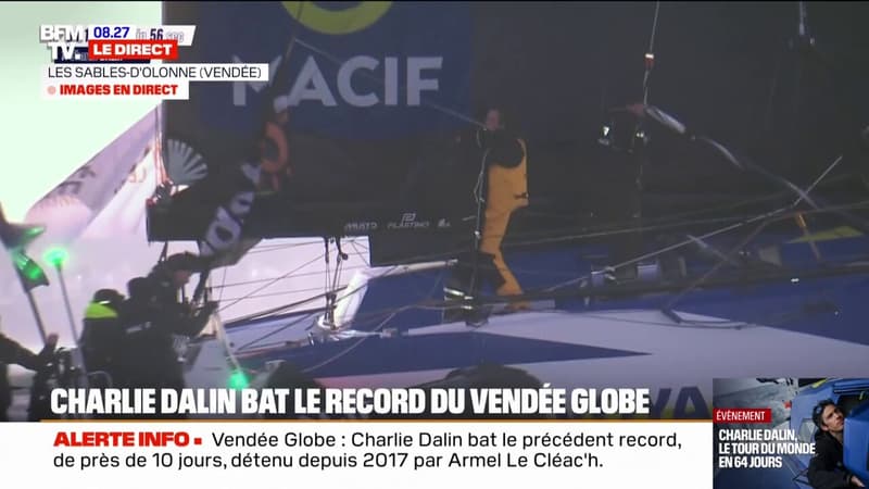 Charlie Dalin explose le précédent record du Vendée Globe de près de 10 jours