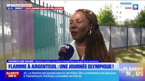 “C’est quelque chose d’extraordinaire”: France Lise Valier, adjointe au maire d’Argenteuil, revient sur le passage de la flamme olympique dans la commune 
