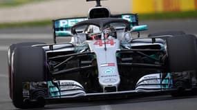 La Mercedes de Lewis Hamilton