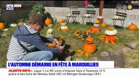 Nord: la fête de la citrouille se déroule à Marquillies pour le début de l'automne