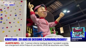 Carnaval de Nice: à la découverte du char imaginé par le dessinateur Kristian