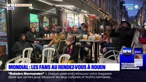 Mondial au Qatar: les fans au rendez-vous à Rouen