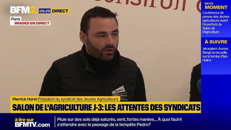 "Nous ne prendrons personne en otage": les Jeunes agriculteurs excluent de "boycotter" le Salon de l'agriculture