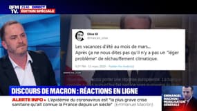 Les réactions en ligne au discours d'Emmanuel Macron (2/2) - 12/03