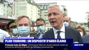 Bruno Le Maire: certains secteurs d'activités "pourront bénéficier du plan tourisme" comprenant la prolongation du chômage partie