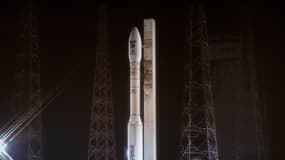 La fusée européenne Vega prête à décoller depuis Kourou, en Guyane française, mercredi 4 septembre 2024. 