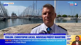 Toulon: Christophe Lucas est le nouveau préfet maritime