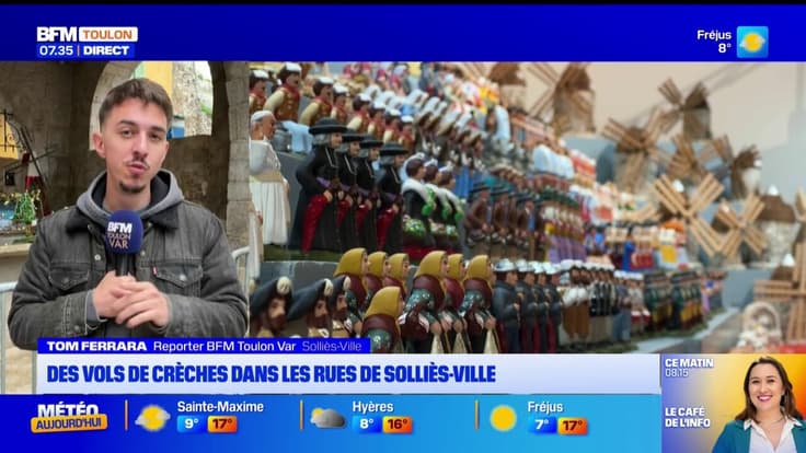 Des vols de crèches dans les rues de Solliès-ville