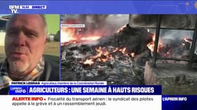 La colère de Patrick Legras, agriculteur et membre de la Coordination rurale