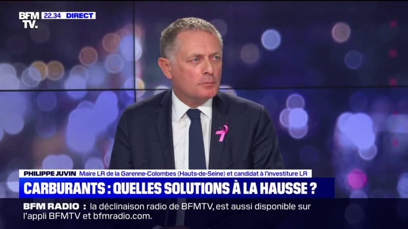 Philippe Juvin: "Il faut aller vers une diminution des taxes sur les produits pétroliers"