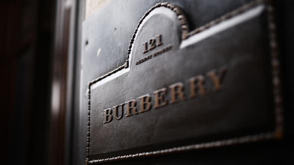 Burberry progresse en Bourse 