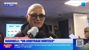 Auxerre-OM: "un arbitrage honteux" pour Fabrizio Ravanelli