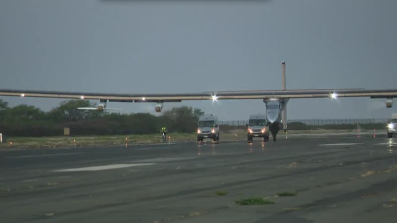 Solar Impulse 2 a atterri à Hawaï après presque 120 heures de vol