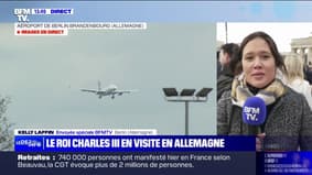 Le roi Charles III arrive en Allemagne pour sa première visite à l'étranger